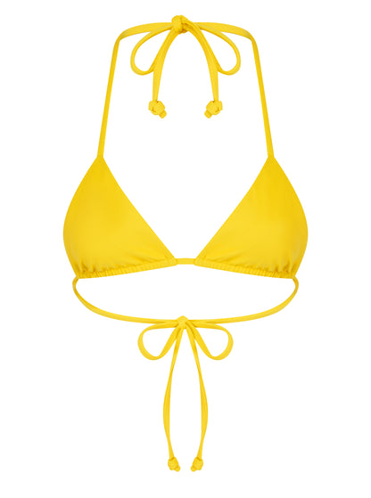 solden bikini top in limonchello