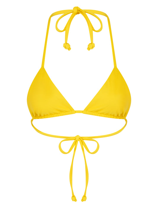 solden bikini top in limonchello